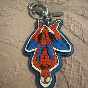 Coach Marvel Spider-Man Keychain